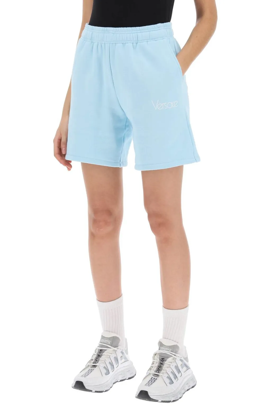 Logo Print Sweat Shorts