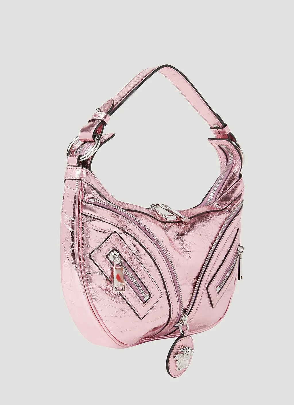 Hobo Bag With Medusa Hardware