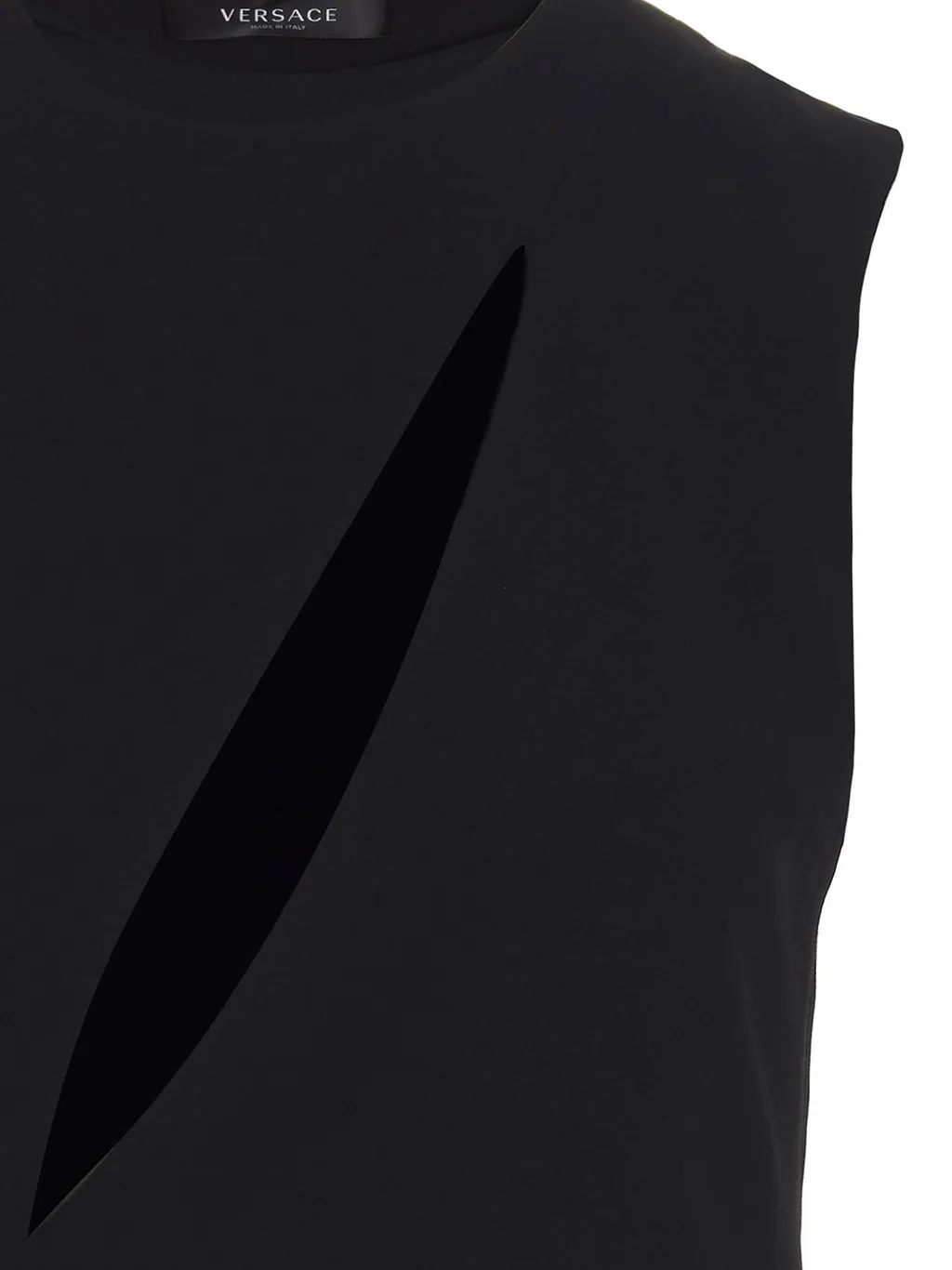 Sleeveless Dress With Cut-Out