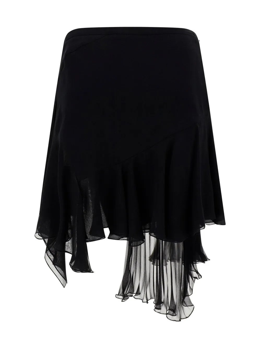 Asymmetric Midi Skirt
