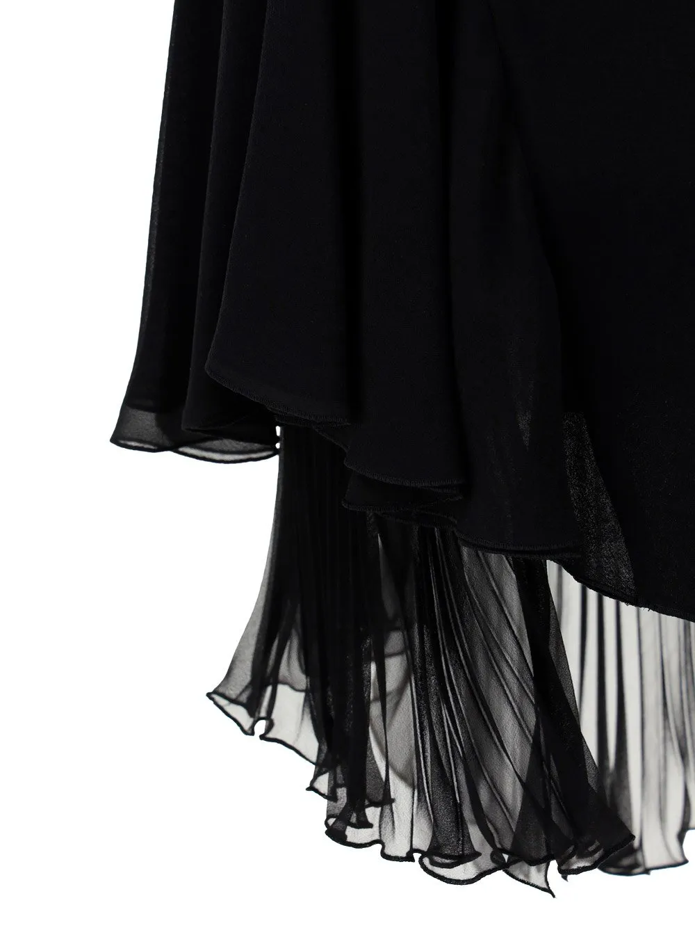 Asymmetric Midi Skirt