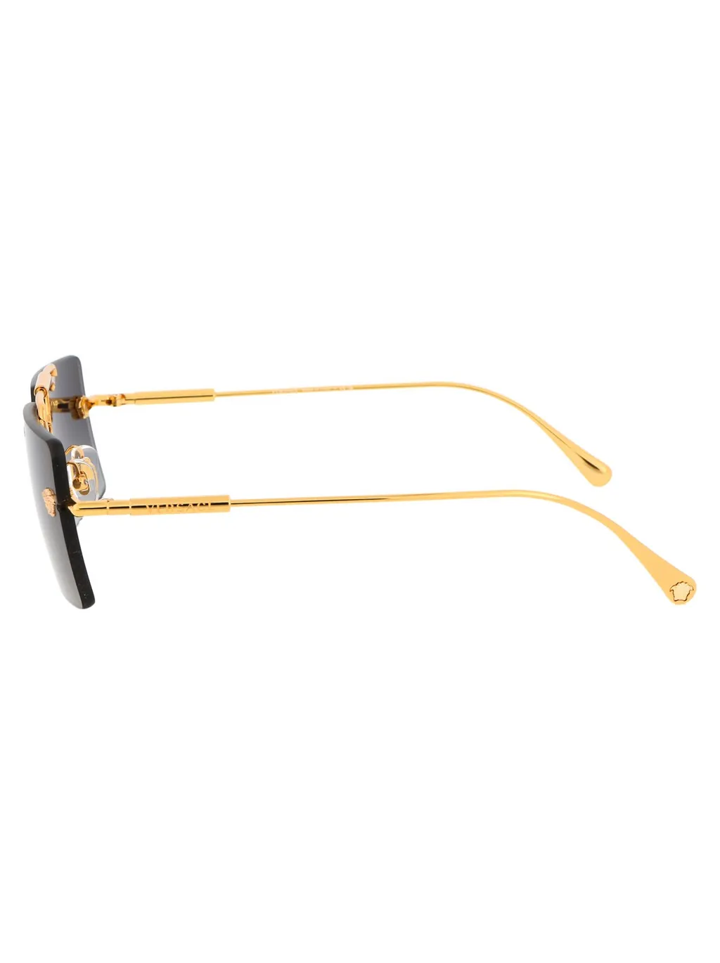 Rectangular Rimless Sunglasses