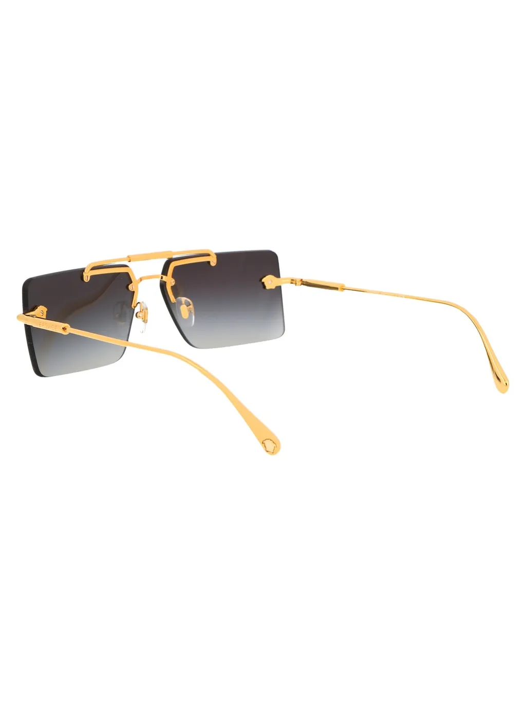 Rectangular Rimless Sunglasses