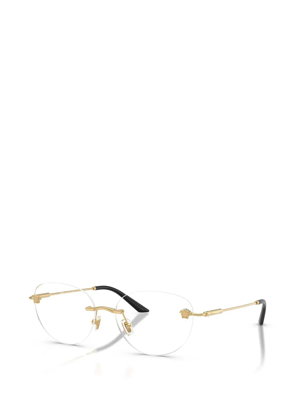 Rimless Round Eyeglasses