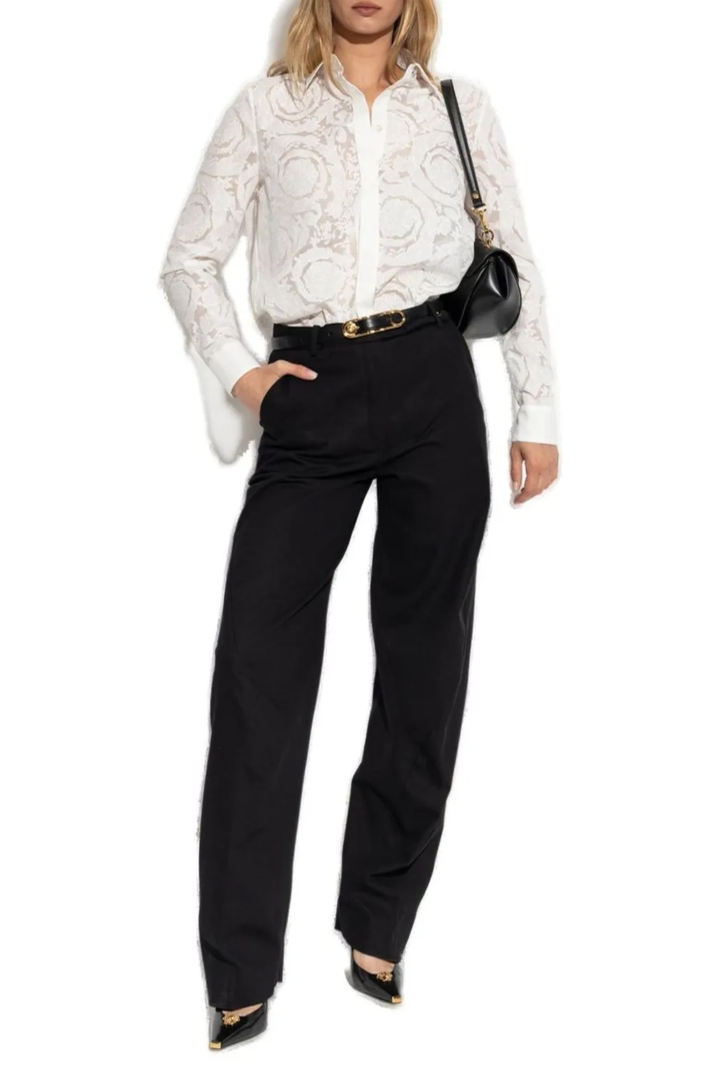High-Waisted Trousers