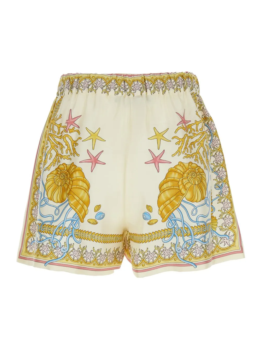 Seafolly Print Silk Shorts