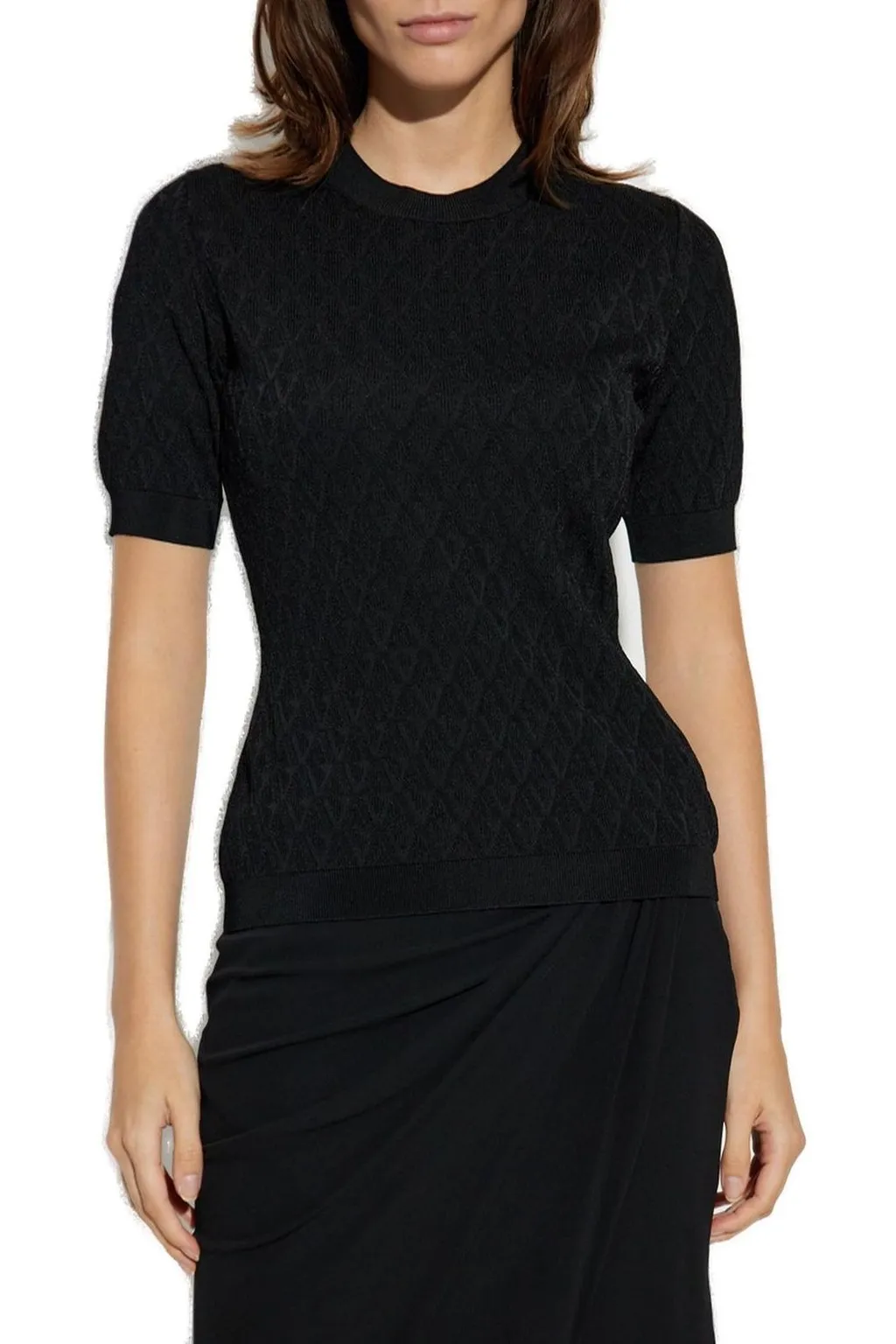 Embellished Knit Top