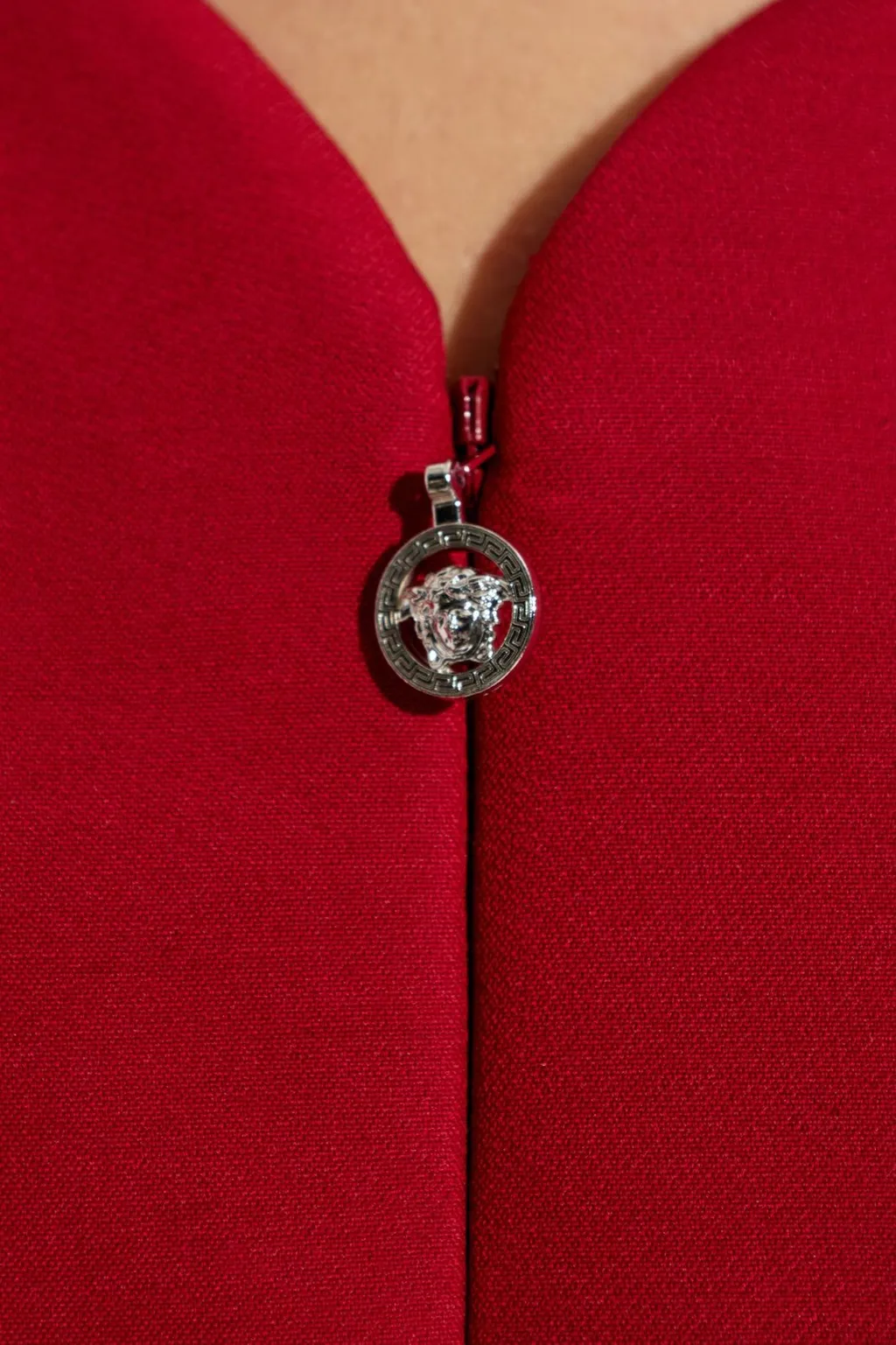 A-Line Dress With Medusa Charm
