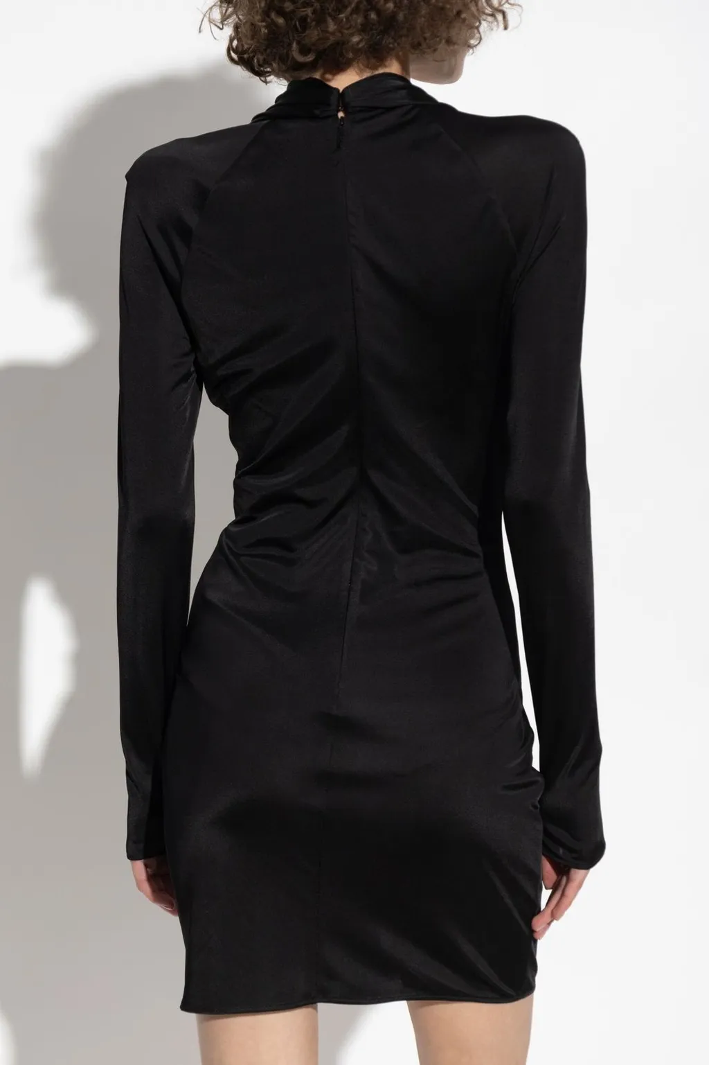 Draped Mini Dress