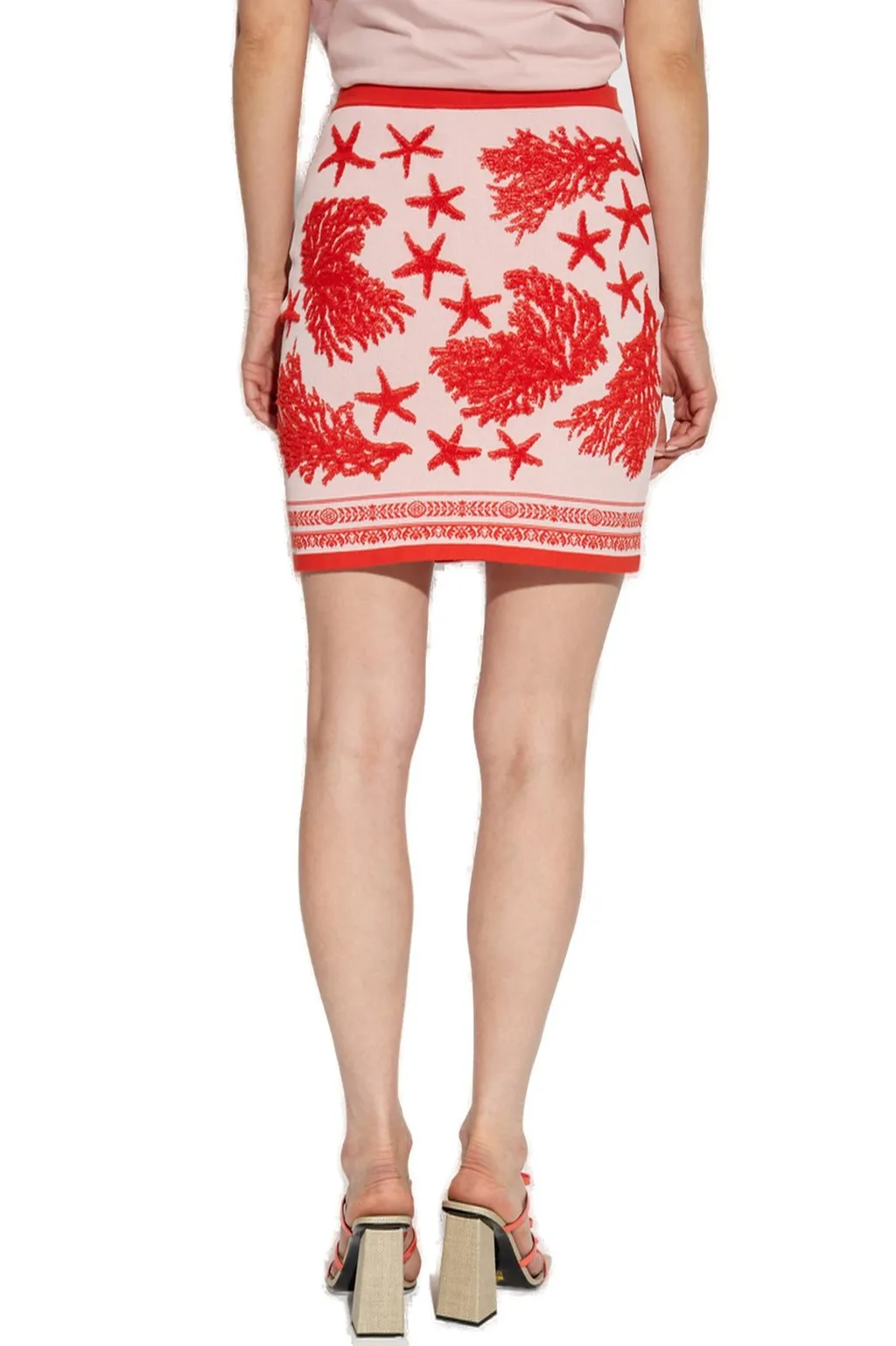 Sequin-Embellished Mini Skirt