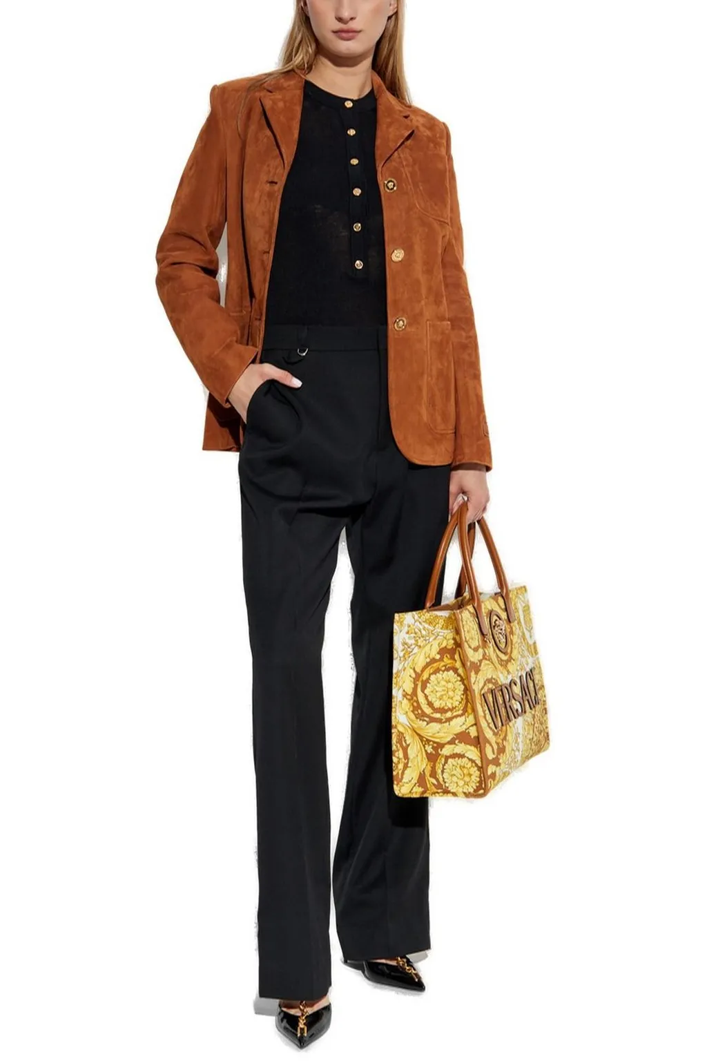 Suede Blazer