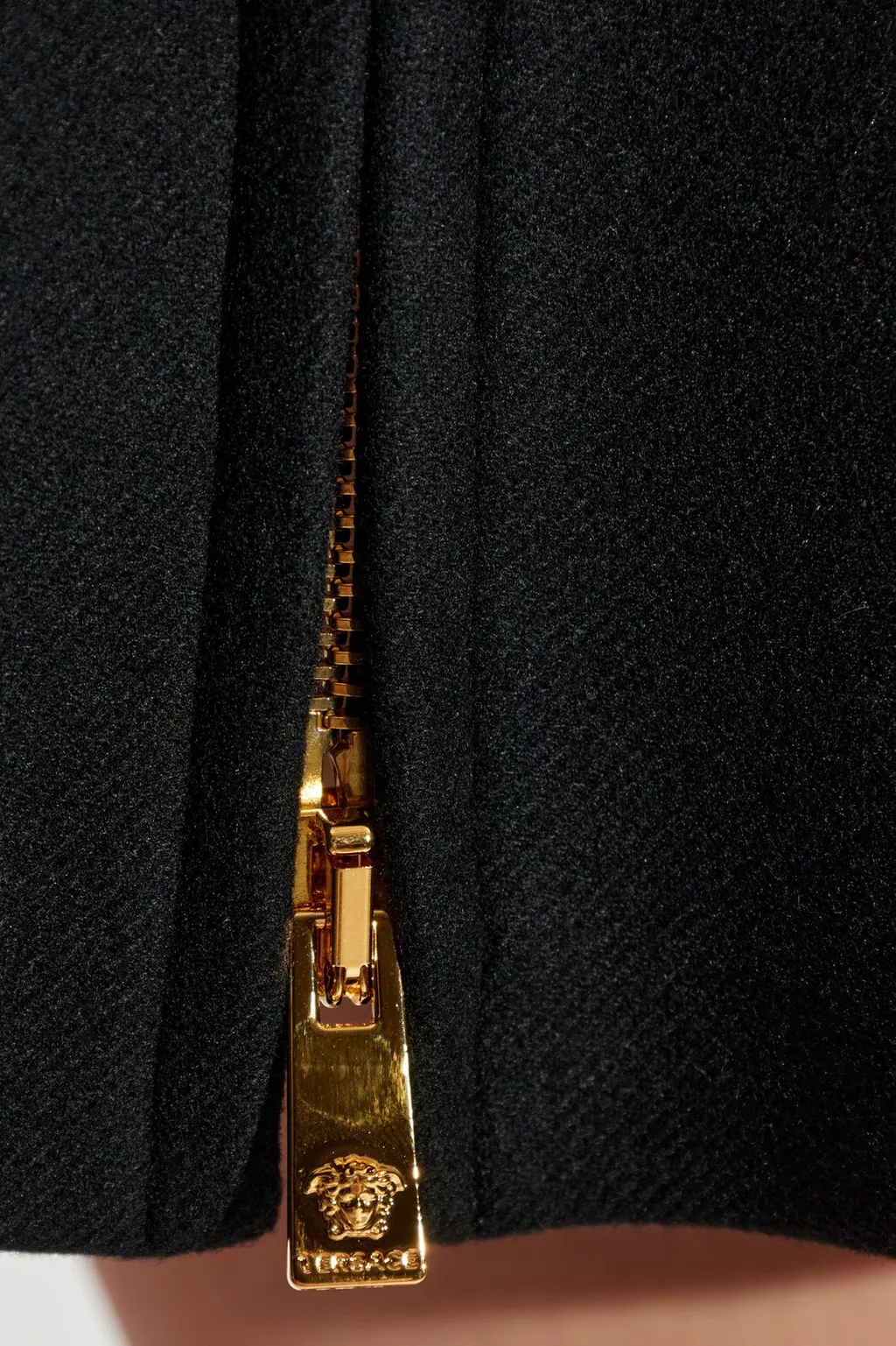 Fit And Flare Zippered Coat
