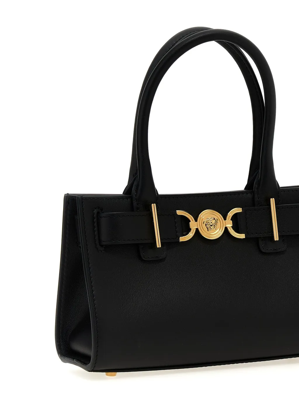 Medusa Charm Top Handle Bag