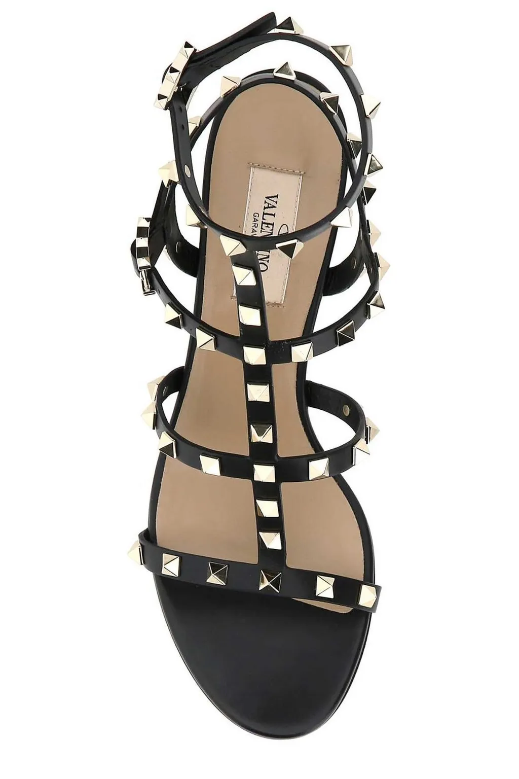 Studded Block Heel Sandals