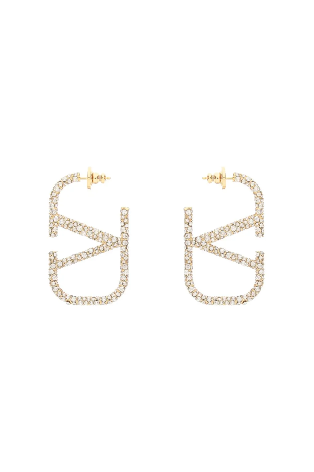Vlogo Hoop Earrings