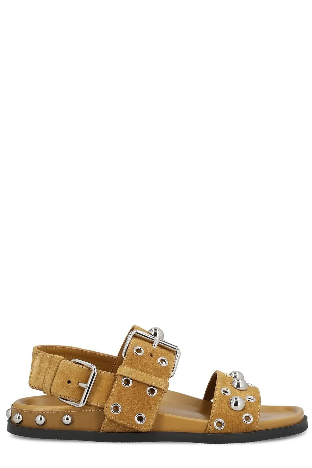 Studded Buckle Sandals