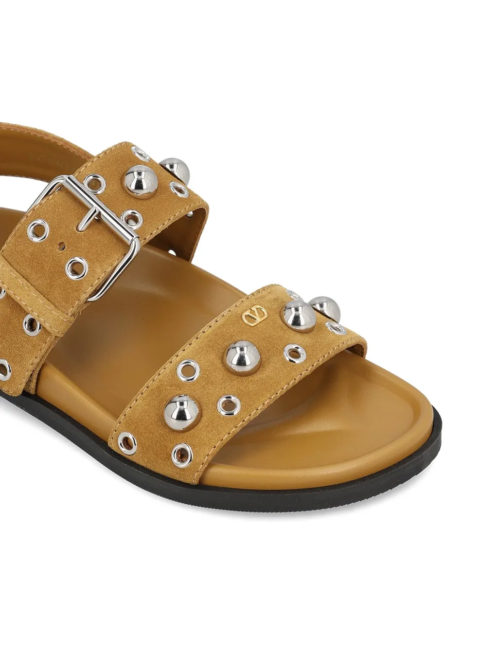 Studded Buckle Sandals