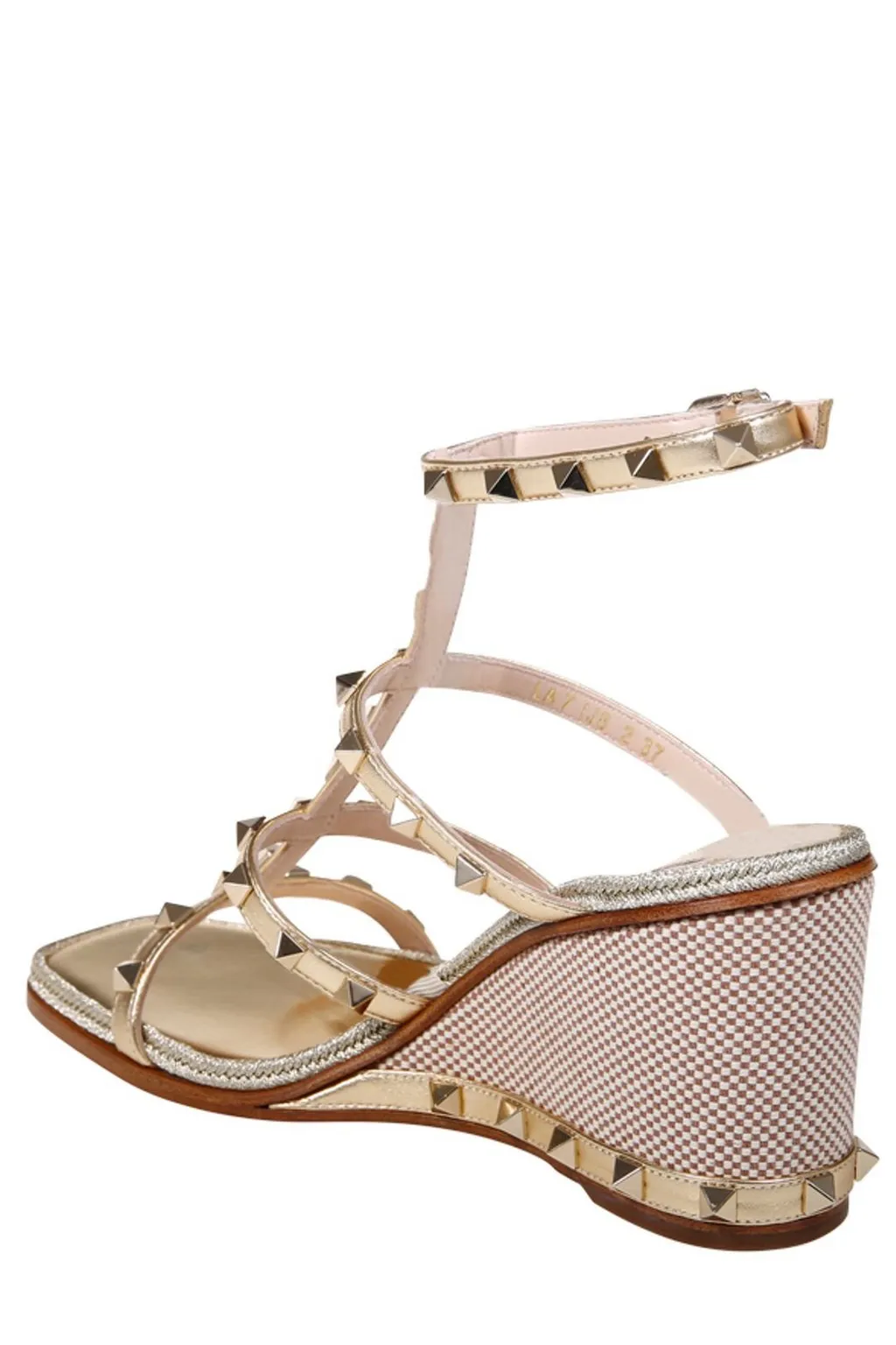 Studded Wedge Sandals