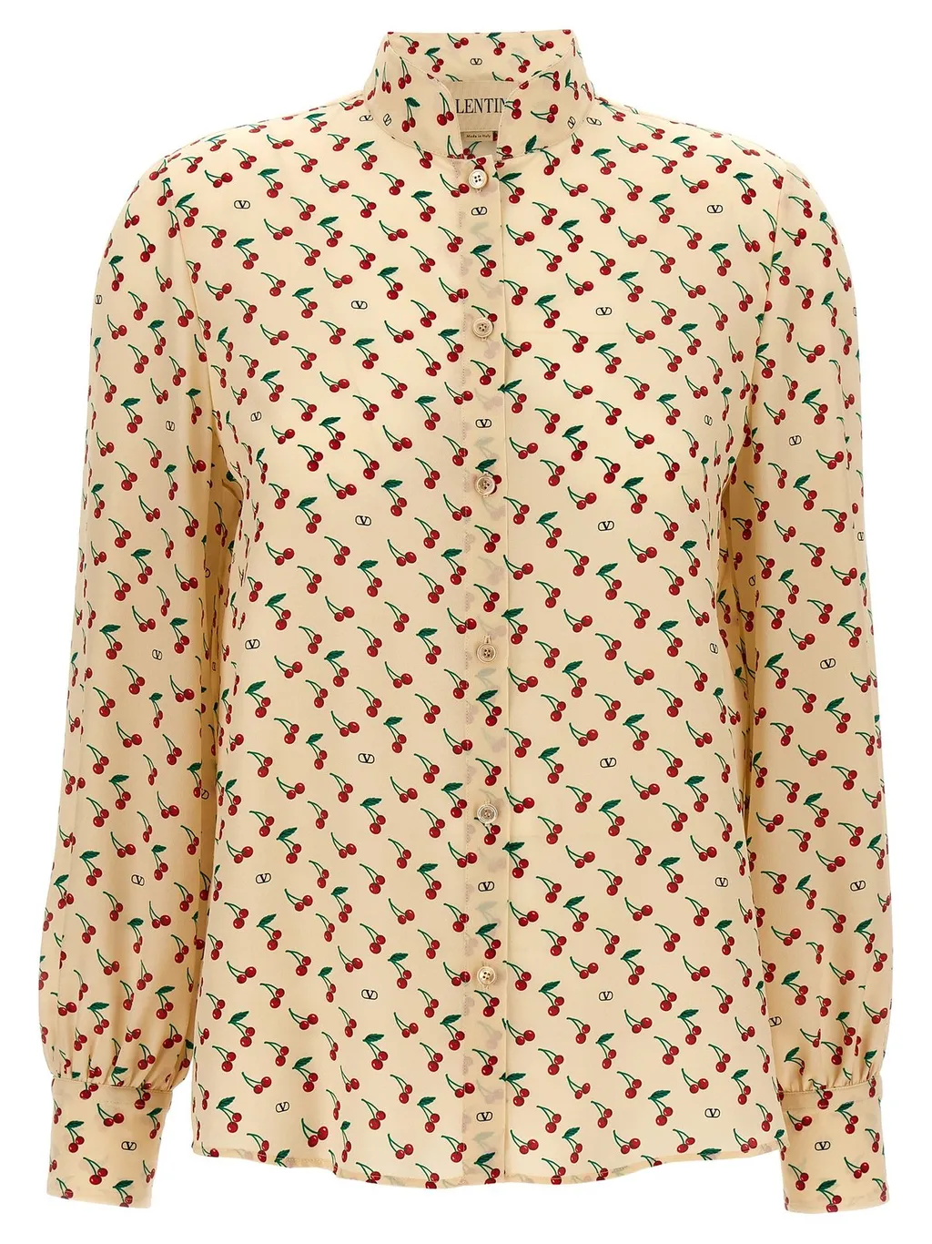 Printed Silk Shirt
