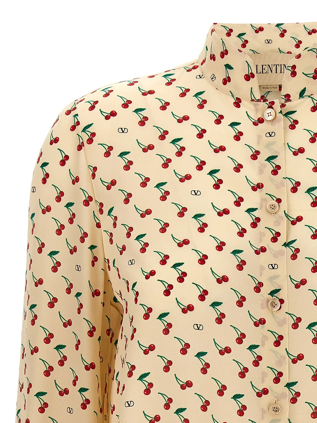 Printed Silk Shirt