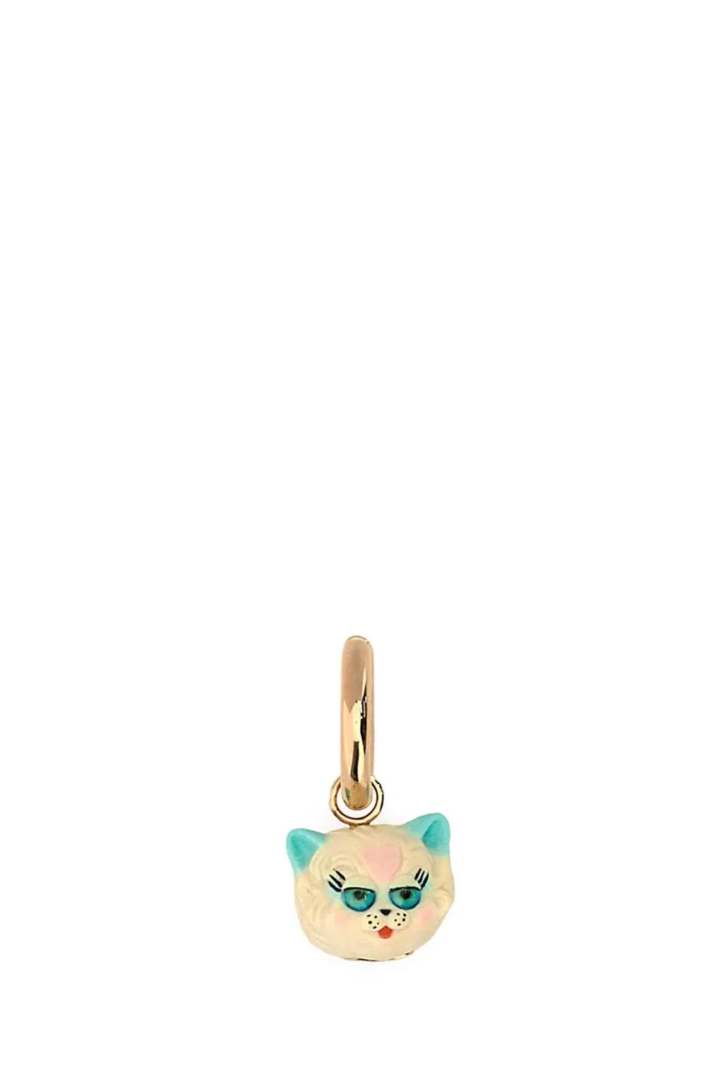 Cat Charm Earring
