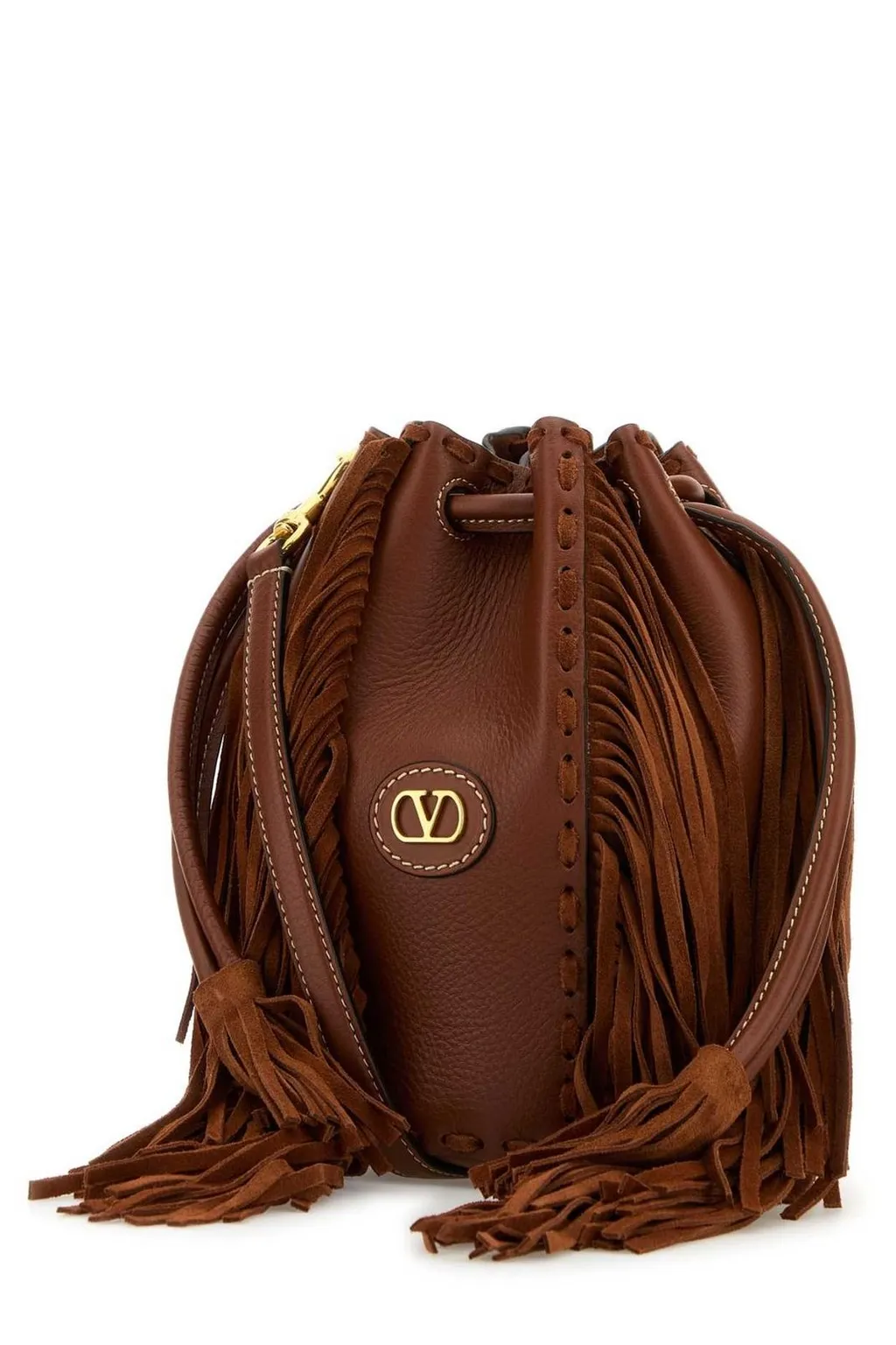 Bucket Bag With Fringes