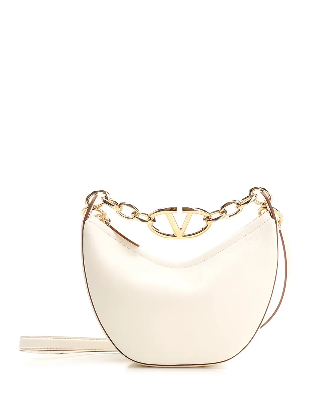 Hobo Bag With Vlogo Chain