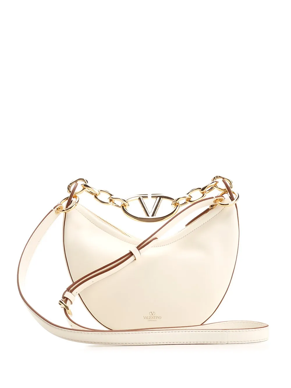 Hobo Bag With Vlogo Chain