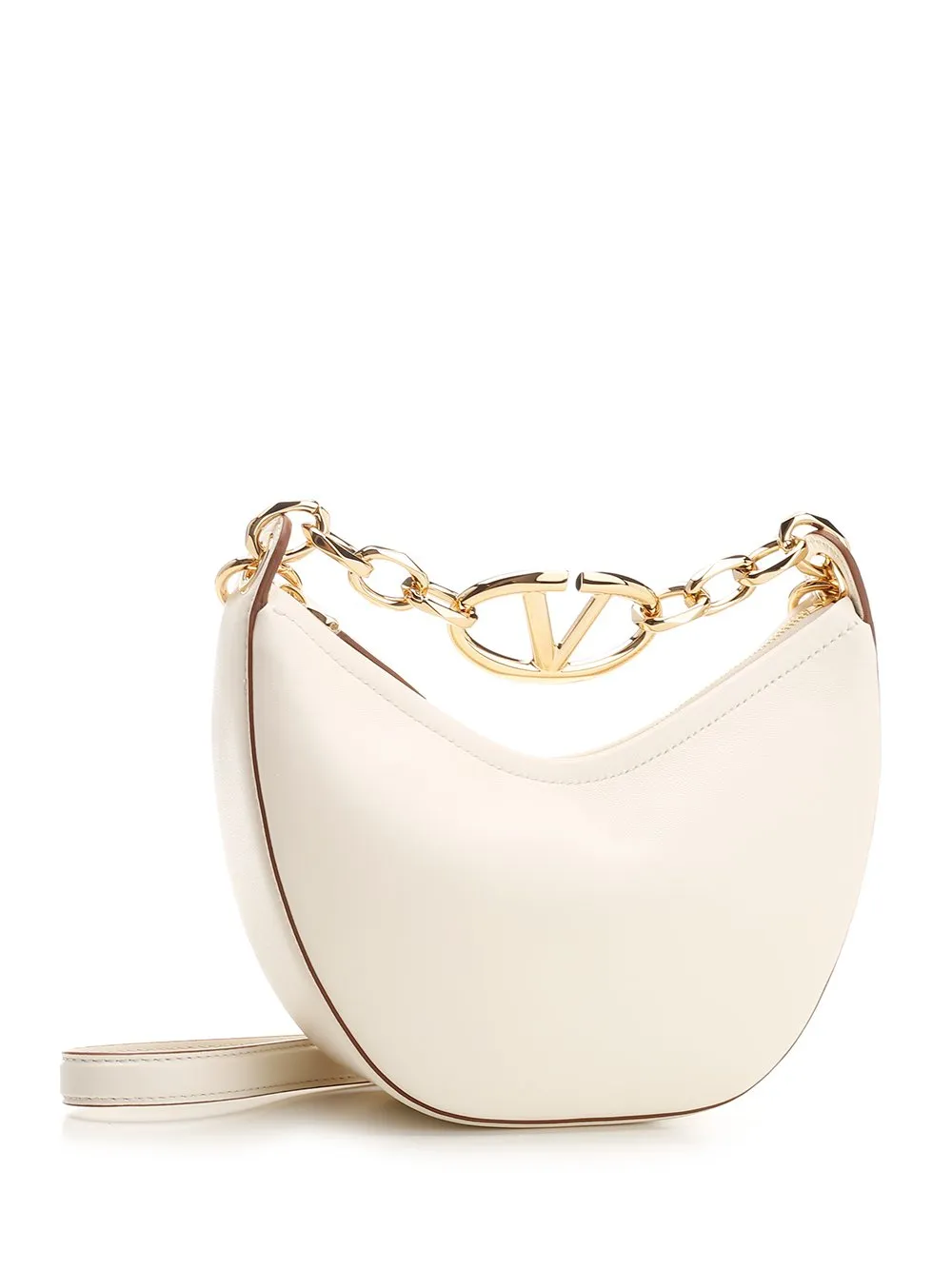Hobo Bag With Vlogo Chain