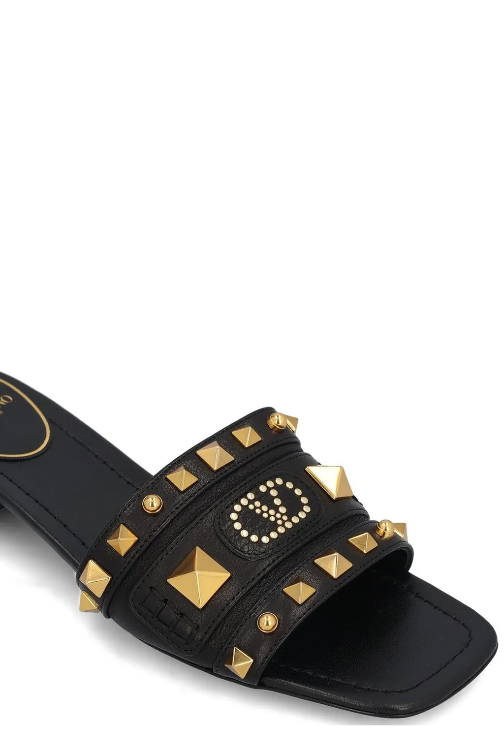 Studded Slide Sandals