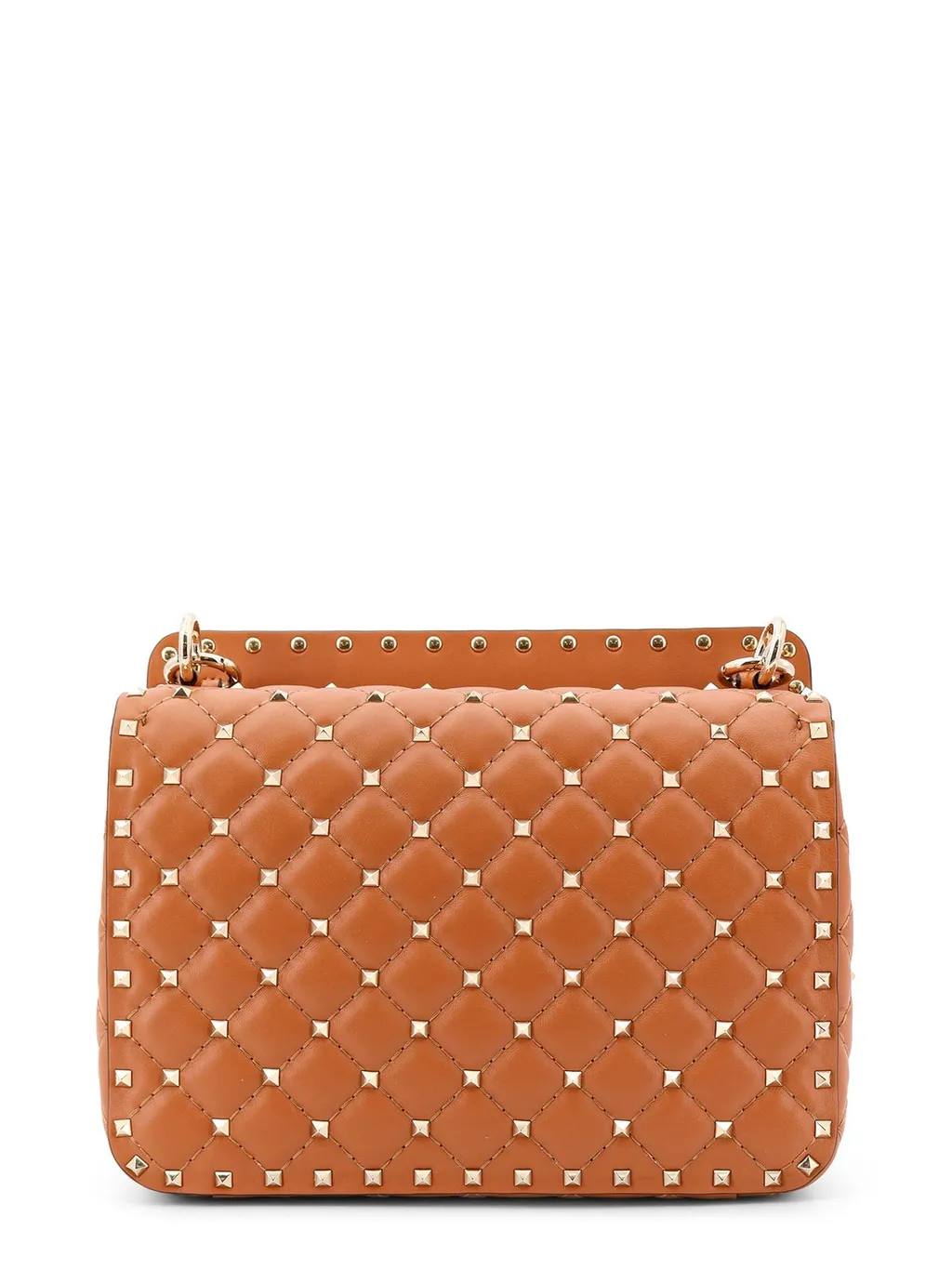 Rockstud Leather Shoulder Bag