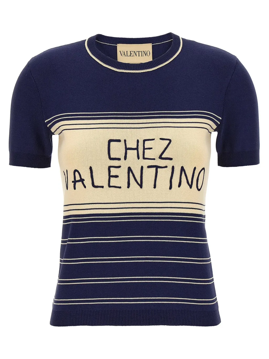 Short Sleeve Knit Top