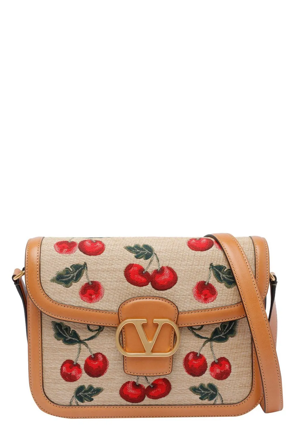 Valentino Garavani Cherry Embellished Shoulder Bag