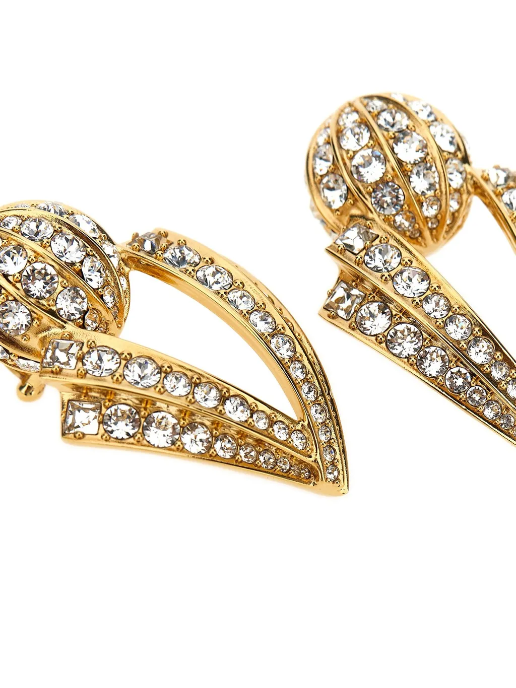 Art Deco Crystal Earrings