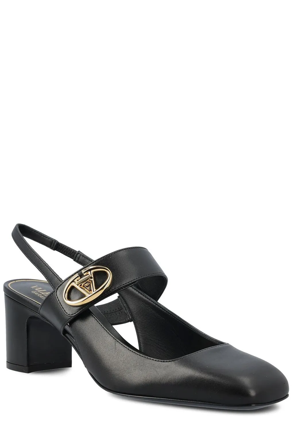 Mary Jane Slingback Heels