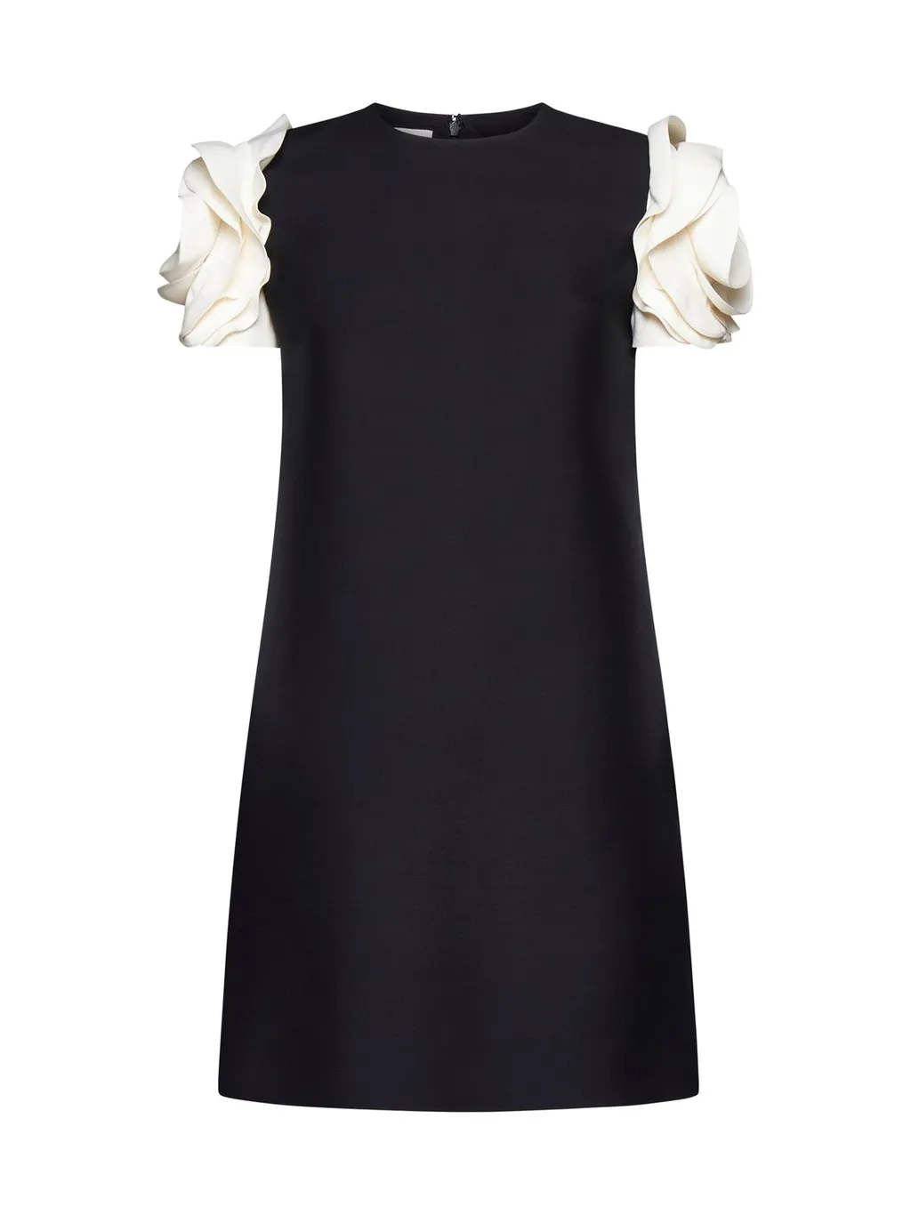 Dress With Ruffled Sleeves