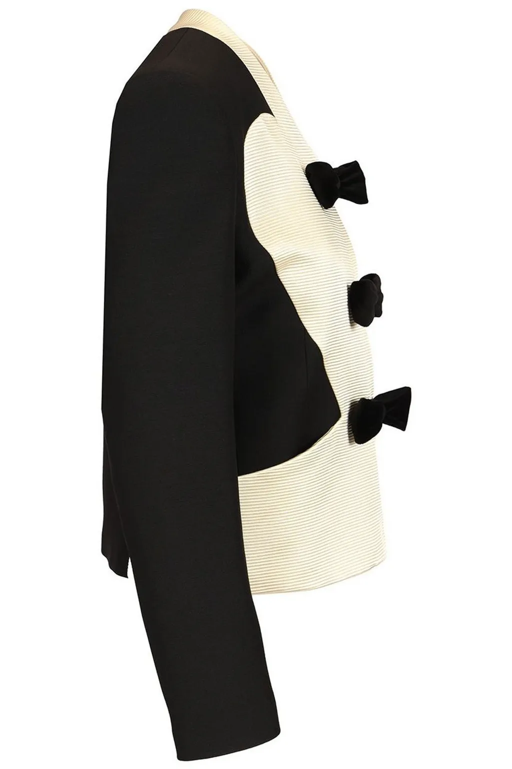 Tuxedo Jacket With Bows