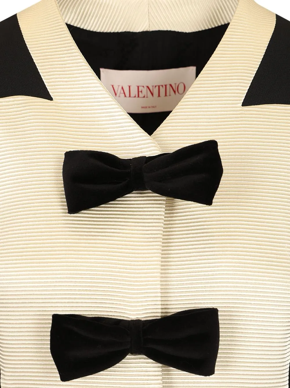 Tuxedo Jacket With Bows