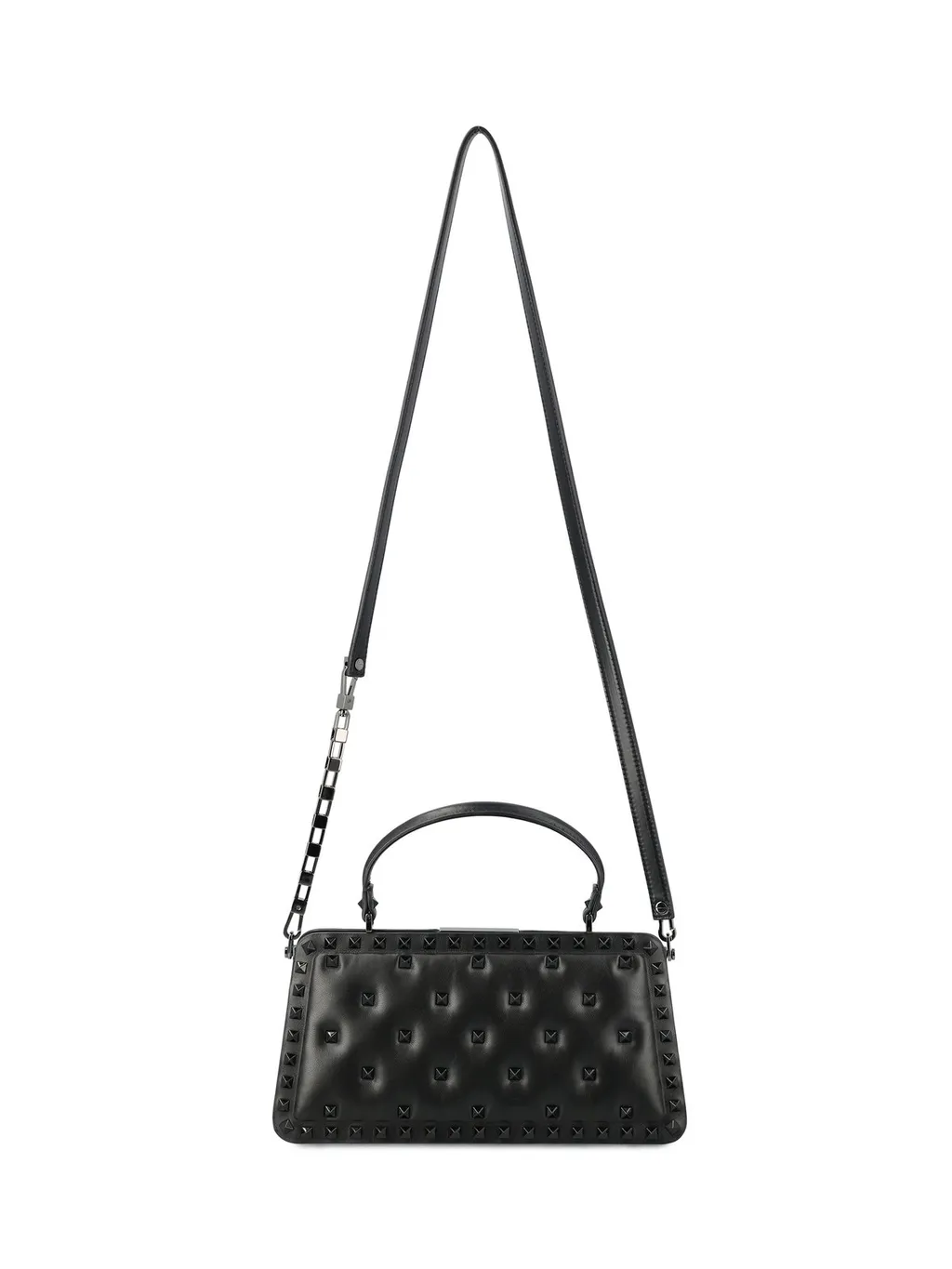 Studded Top Handle Bag