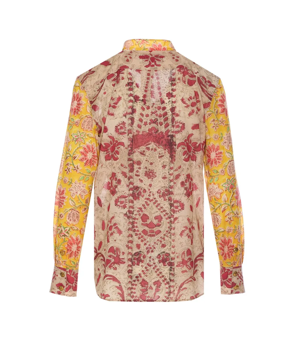 Printed Silk Shirt