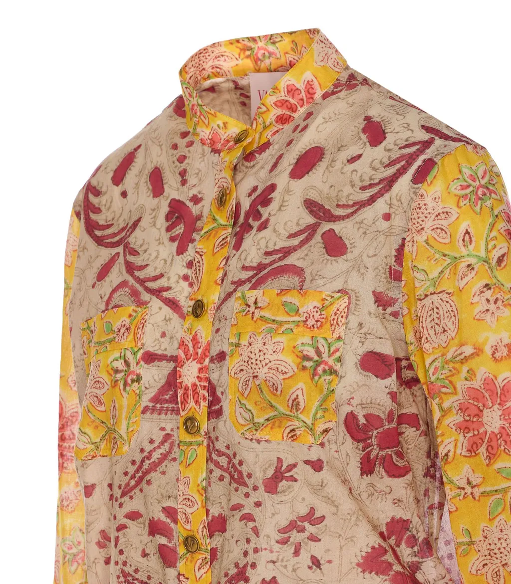 Printed Silk Shirt