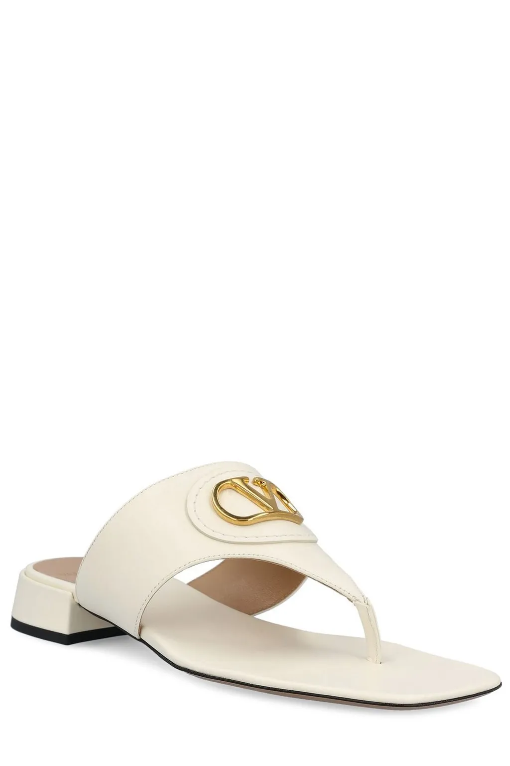 Vltn Times Leather Sandals