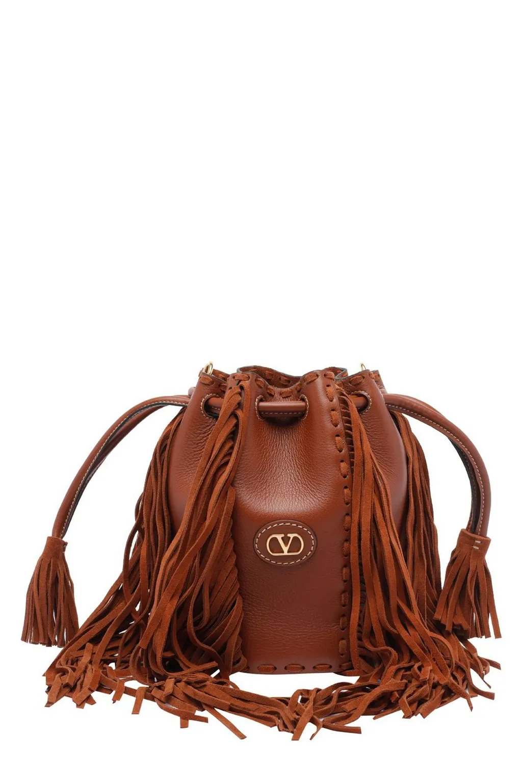 Bucket Bag With Fringes