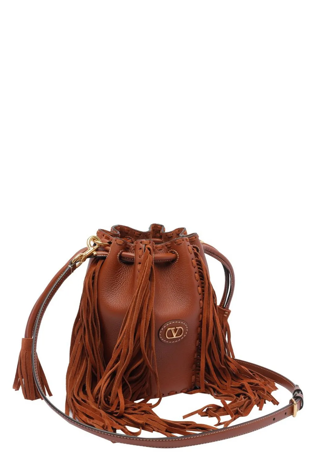 Bucket Bag With Fringes