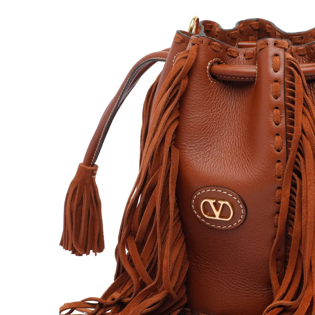 Bucket Bag With Fringes