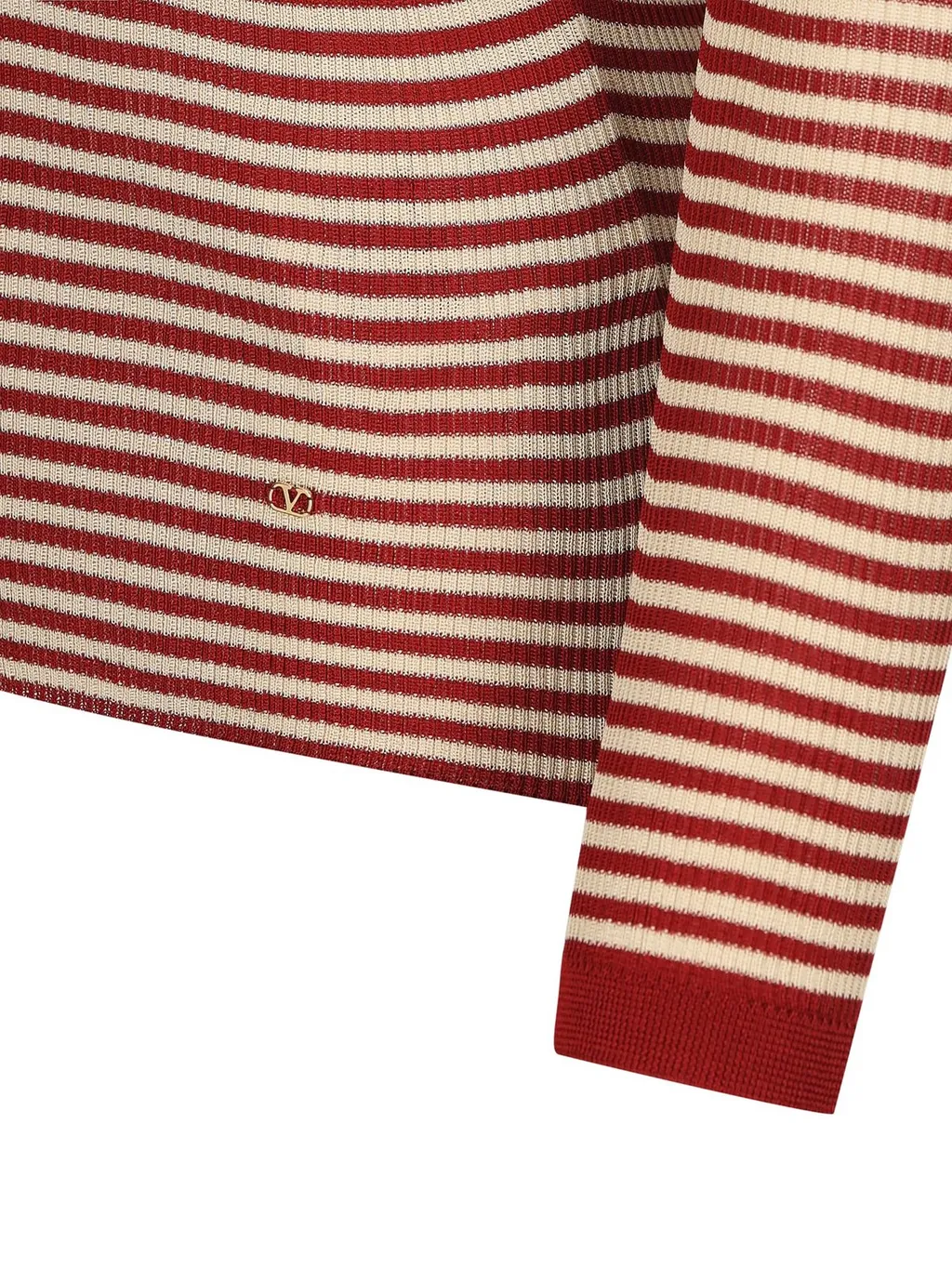 Striped Long-Sleeve Top
