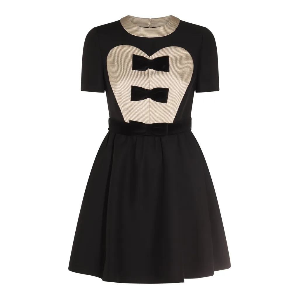 Heart Appliqué Dress