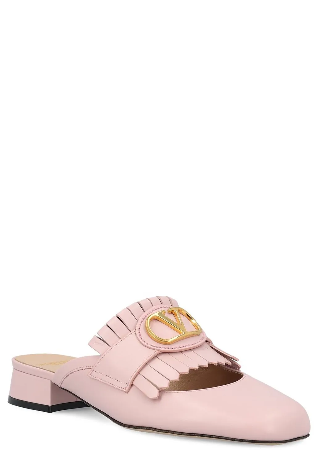 Mules With Fringes And Vlogo