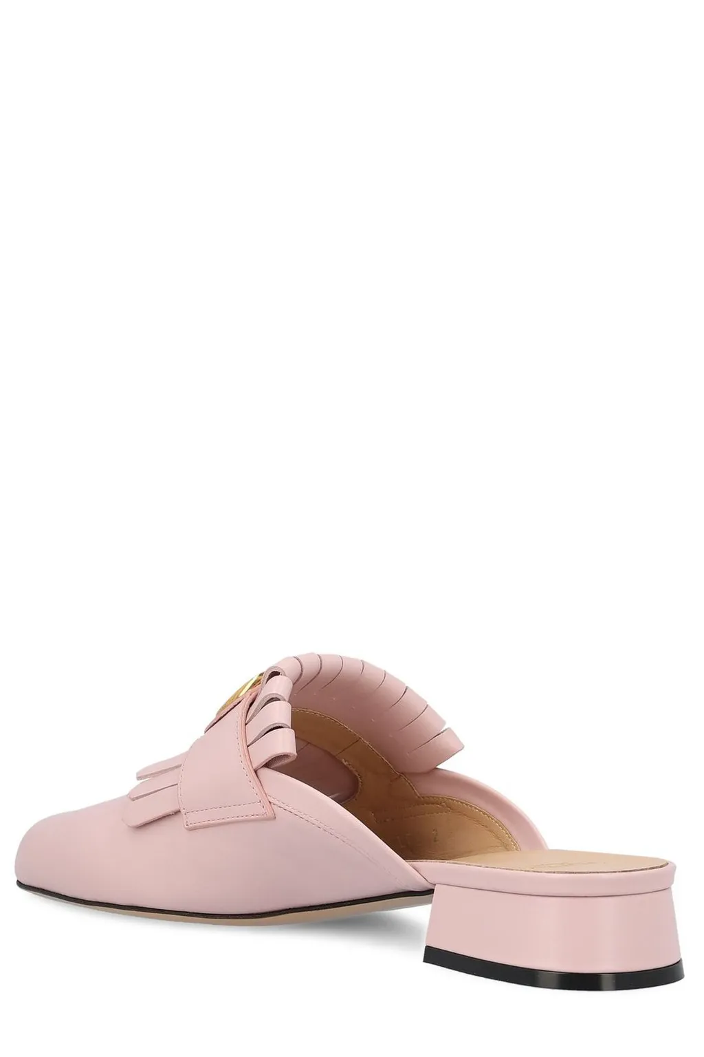 Mules With Fringes And Vlogo