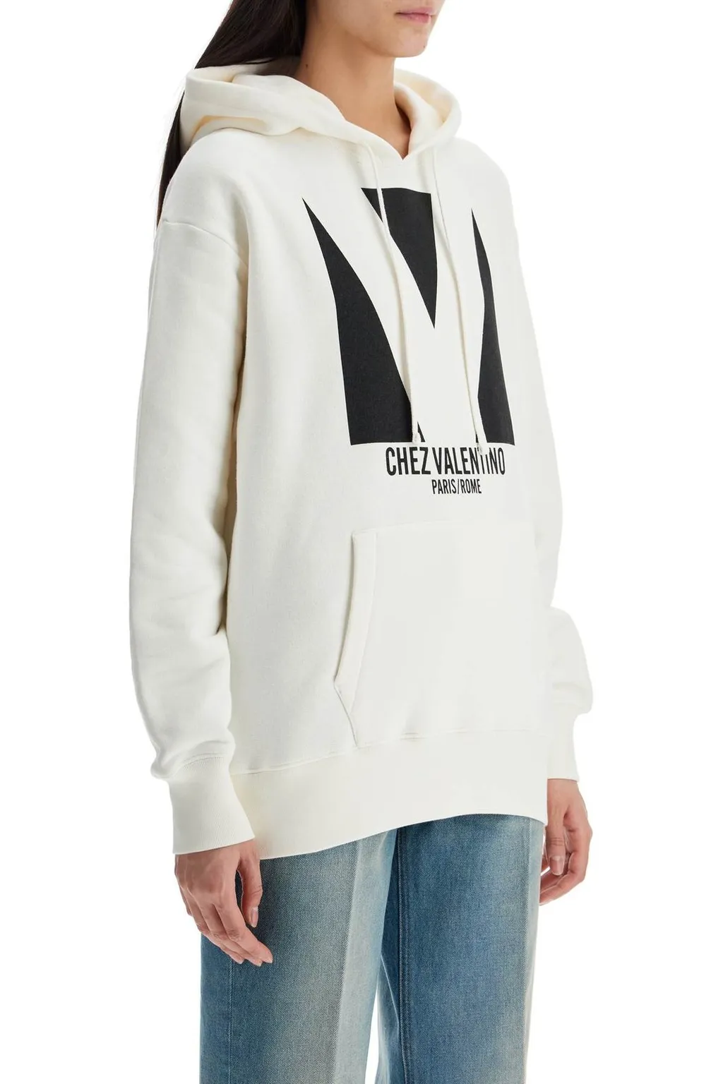 Hoodie With Print Chez Valentino